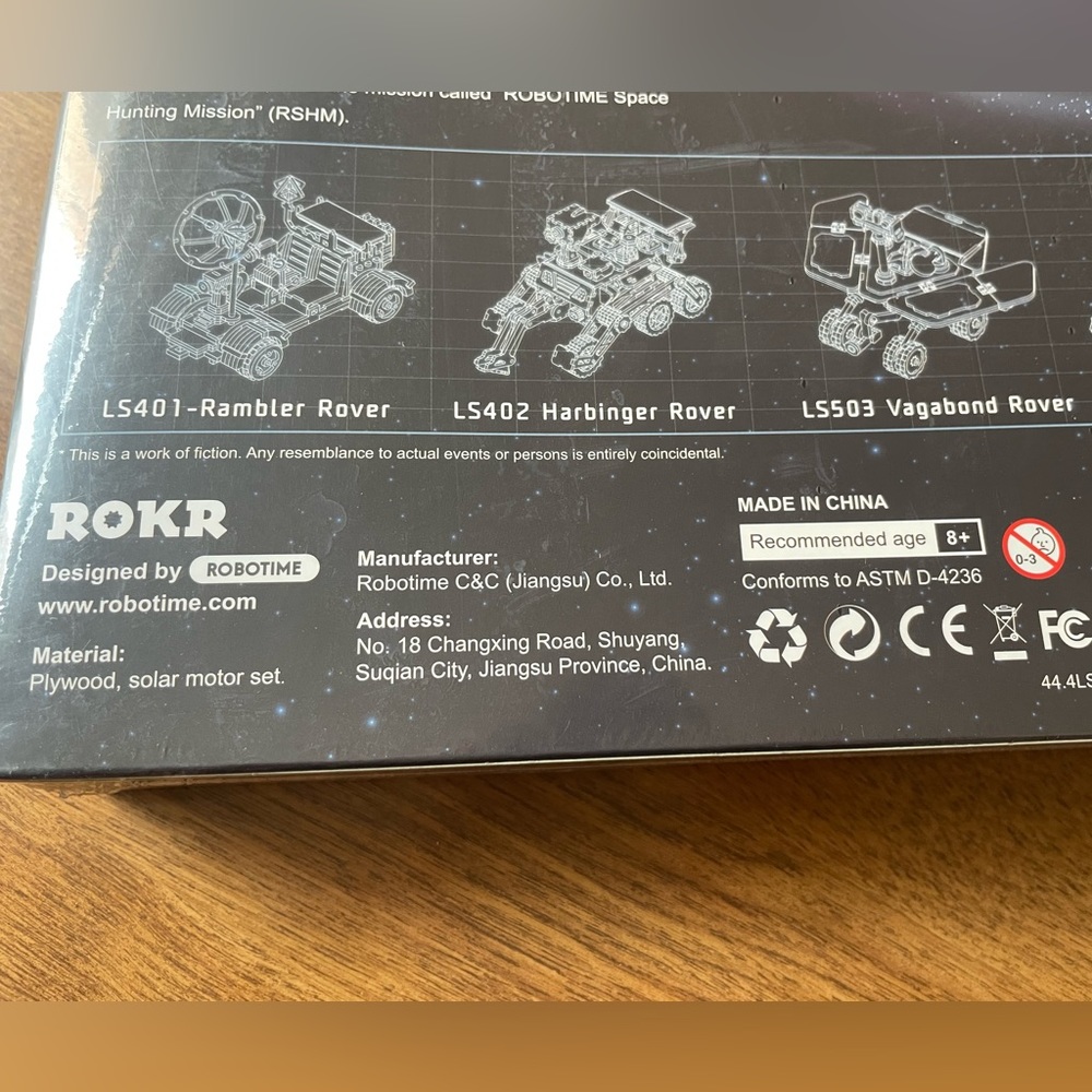 NWT: Robotime Space Rover Build Kit!! - Picture 6 of 6